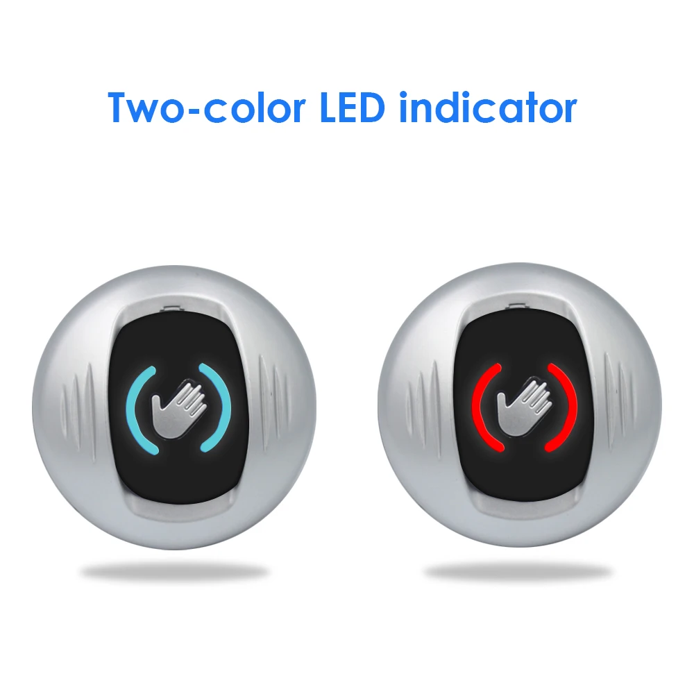 Imagem -03 - Interruptor de Sensor de Toque sem Onda Circular com Detector de Micro-ondas Botão Infravermelho de sem Contato para Sistema de Controle de Acesso
