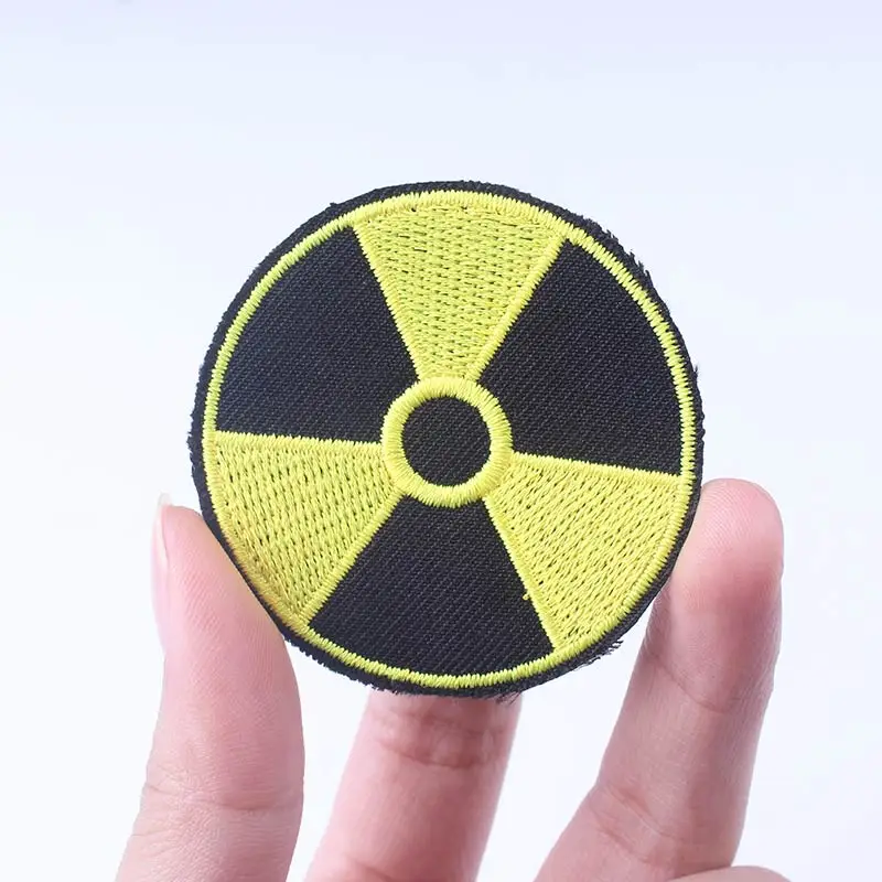 Nuclear Power Plant Radiation STALKER Factions Mercenaries Loners Atomic Power Badges Patches Chernobyl Stripes