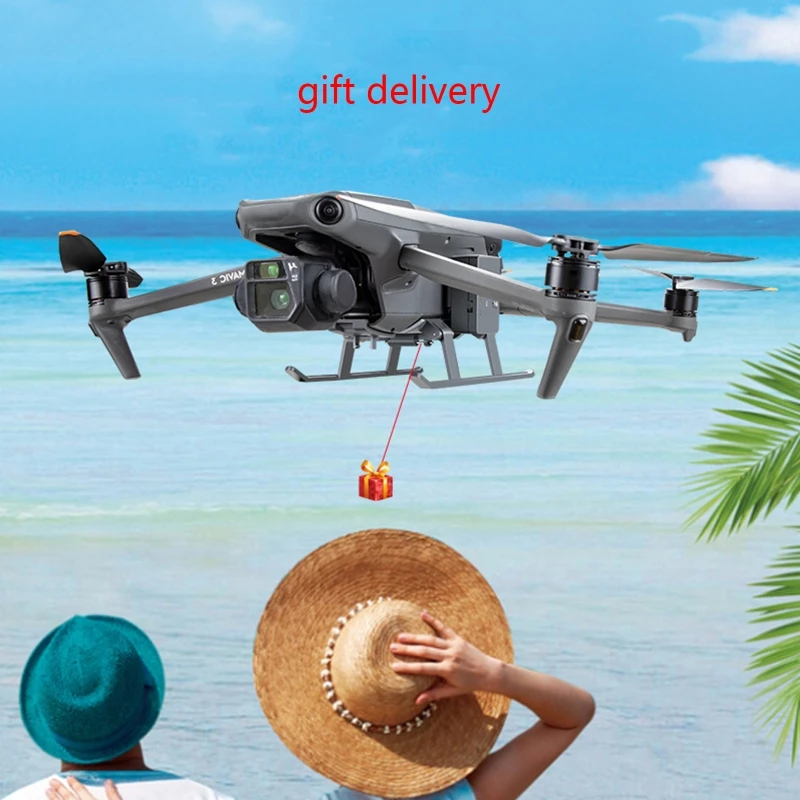 For Mavic 3 Dropping System with Landing Gear Long Distance Payload Airdrop Release Drop Device for DJI Mavic 3 Drone