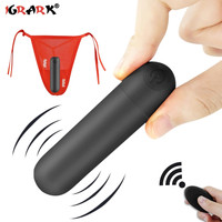 Vibrating Panties Vibrator 10 Function Wireless Remote Control Rechargeable Bullet Vibrator Strapon Underwear Sex Toys for Women