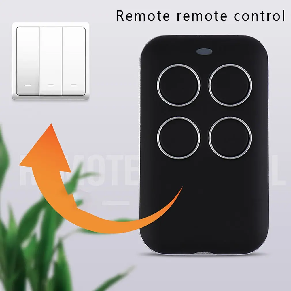 433MHz Universal Remote Control Portable Multi-frequency Universal Automatic Door Remote Control PTX4 For Garage Gate Door