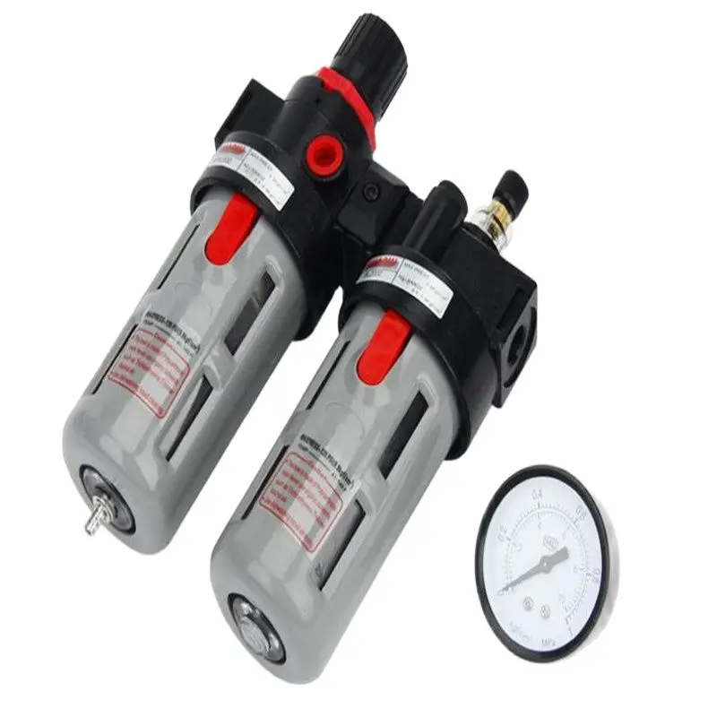 

High Quality Wholesale Gas Source Processor BFC4000 BFR4000 + BL4000 1/2" Air Filter Regulator Combination Lubricator