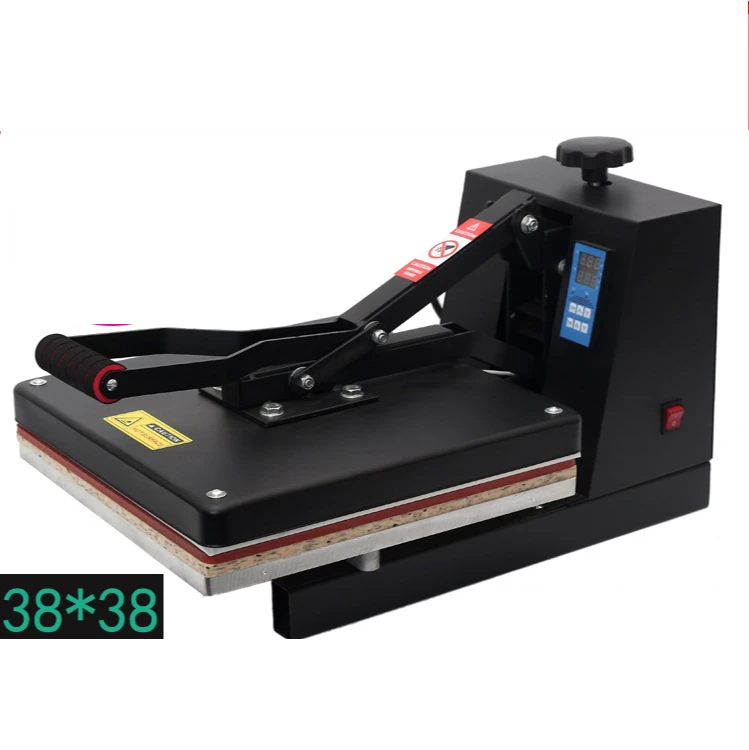 

38*38 flatbed heat transfer machine T-shirt toys heat transfer machine logo hot stamping machine