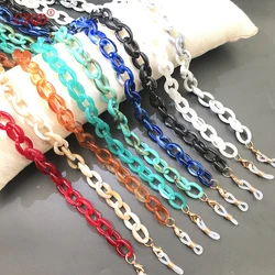 Fashion Women Acrylic Eyeglass Chain Anti-slip Eyewear Holder Neck Strap Reading Glasses Rope Sunglasses String Jewelry Gift