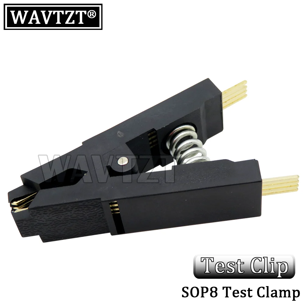 WAVTZT SOIC8 SOP8 SOP16 Test Clip For EEPROM 93CXX / 25CXX / 24CXX + CH341A 24 25 Series EEPROM Flash BIOS USB Programmer Module