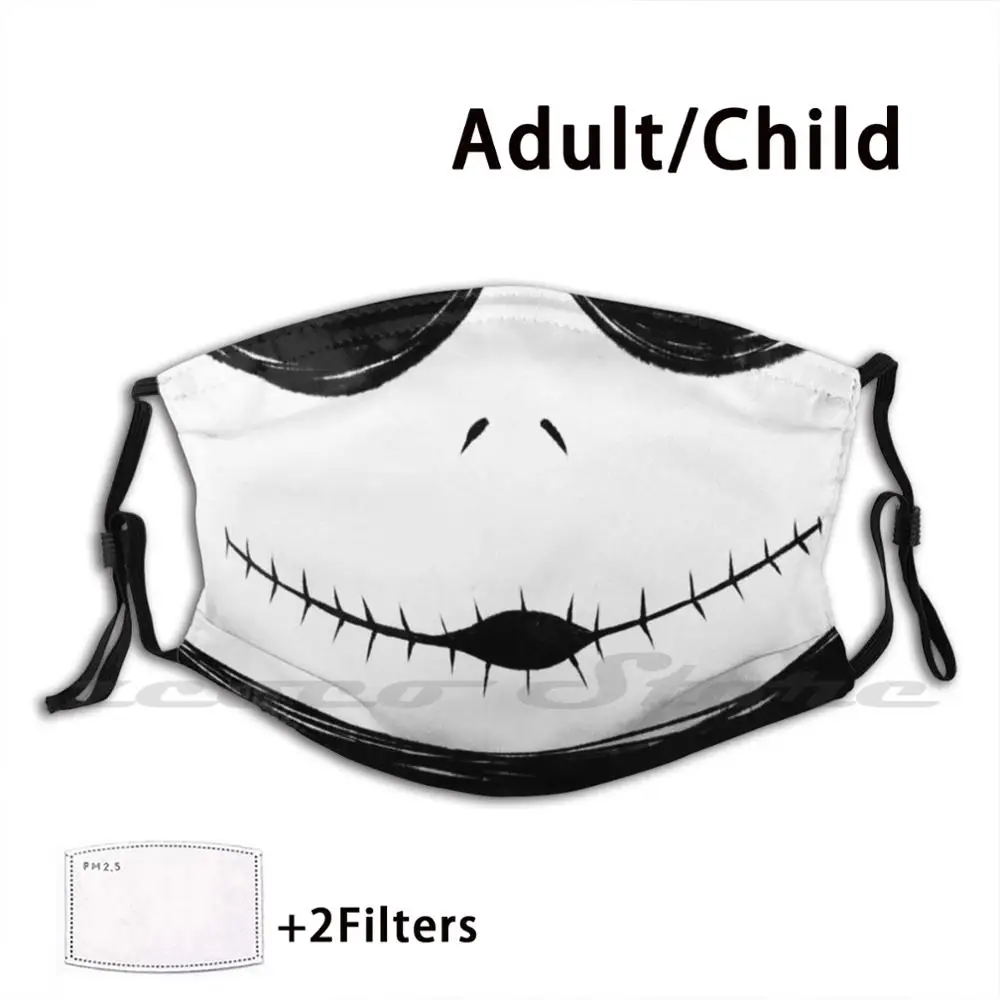 

Awed Jack Mask Adult Child Washable Pm2.5 Filter Logo Creativity The Nightmare Before Christmas Nightmare Before Christmas Tnbc