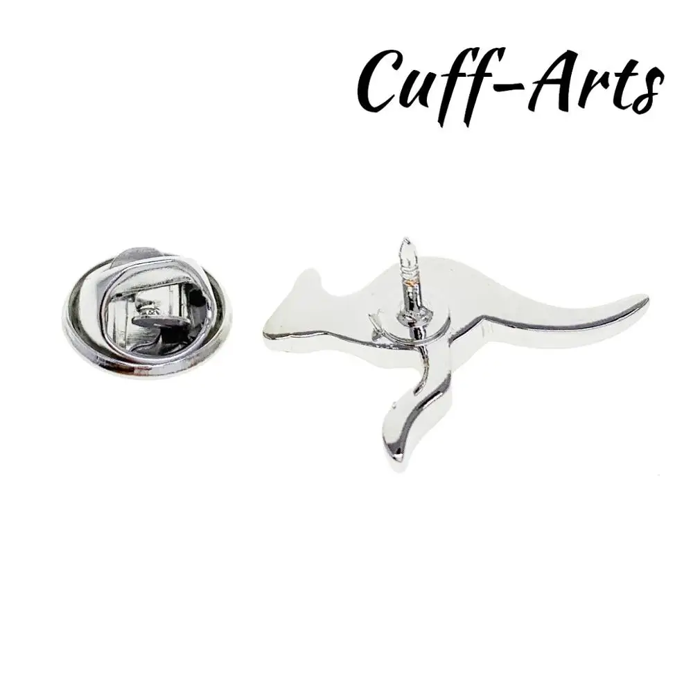 دبابيس طية صدر السترة للرجال ، أزرار أكمام ، تصميم كنغر ، أسترالي ، P10406 #4