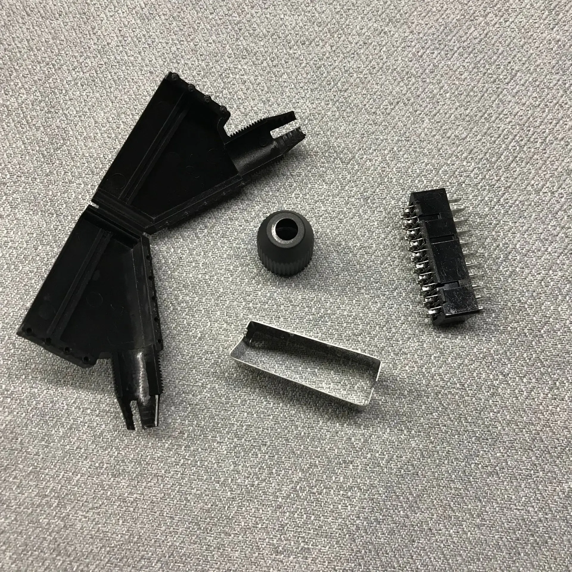 10pcs a lot Scart 21 pin EU plug male connector Connect Port Socket Interface Connector slot