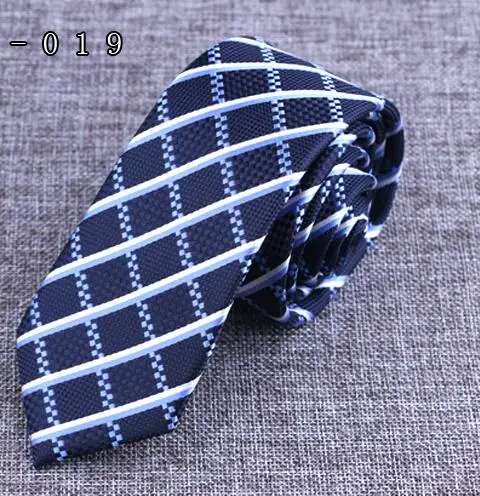 Ricnais Brand 6cm Slim Paisley Plaid Mens Tie Bule Red Jacquard Classic Skinny Necktie Suit Business Wedding Gravata Accessories