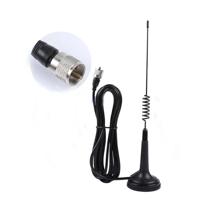 Mag-1345 26MHz 27MHZ 28MHz High Gain CB Radio Antenna with Magnetic Base PL259 Connector for CB-27 CB-40M Citizen Band Radio