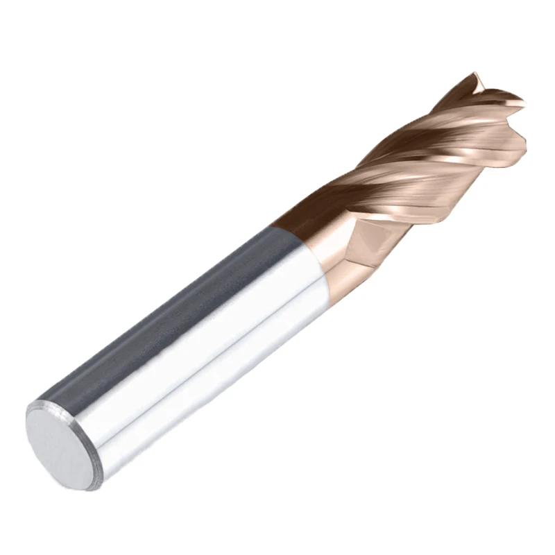 OLTRE HRC55 Fresa in metallo duro a 4 flauto 1.5mm 4mm 8mm 12mm Acciaio al tungsteno Utensili per tornitura CNC Rivestimento in lega Fresa