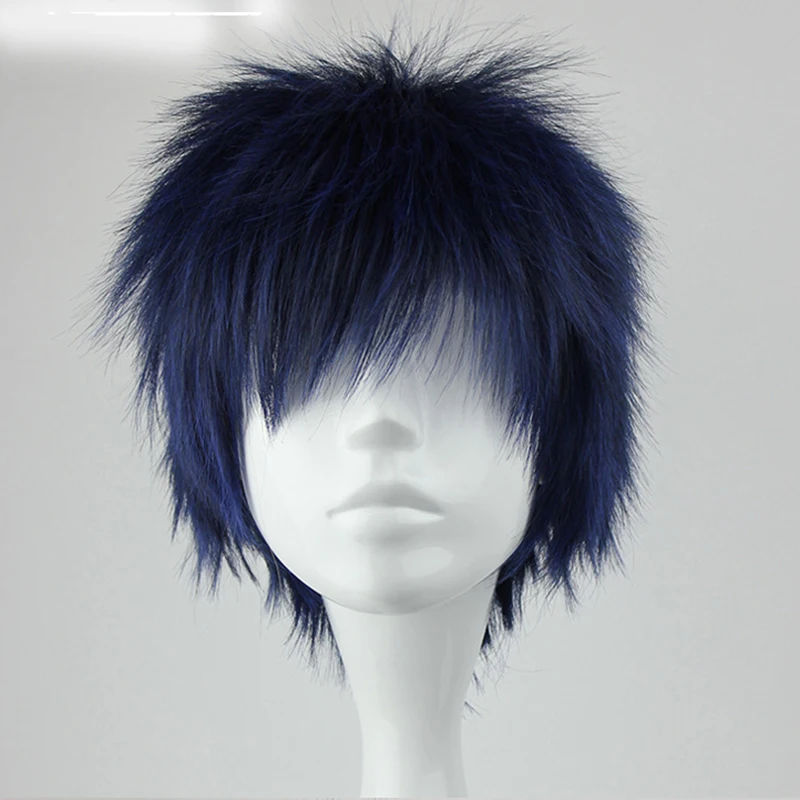 Anime Kuroko's Basketball Aomine Daiki Wig Cosplay Ichinose Tokiya Heat Resistant Synthetic Hair + a wig cap