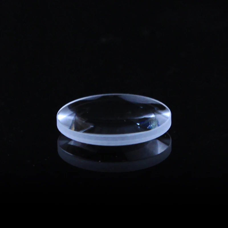 Plano Convex Lens Diameter 15mm , Focal 161mm H-K9L Optical Glass Lenses K9 Focusing Lens Spherical
