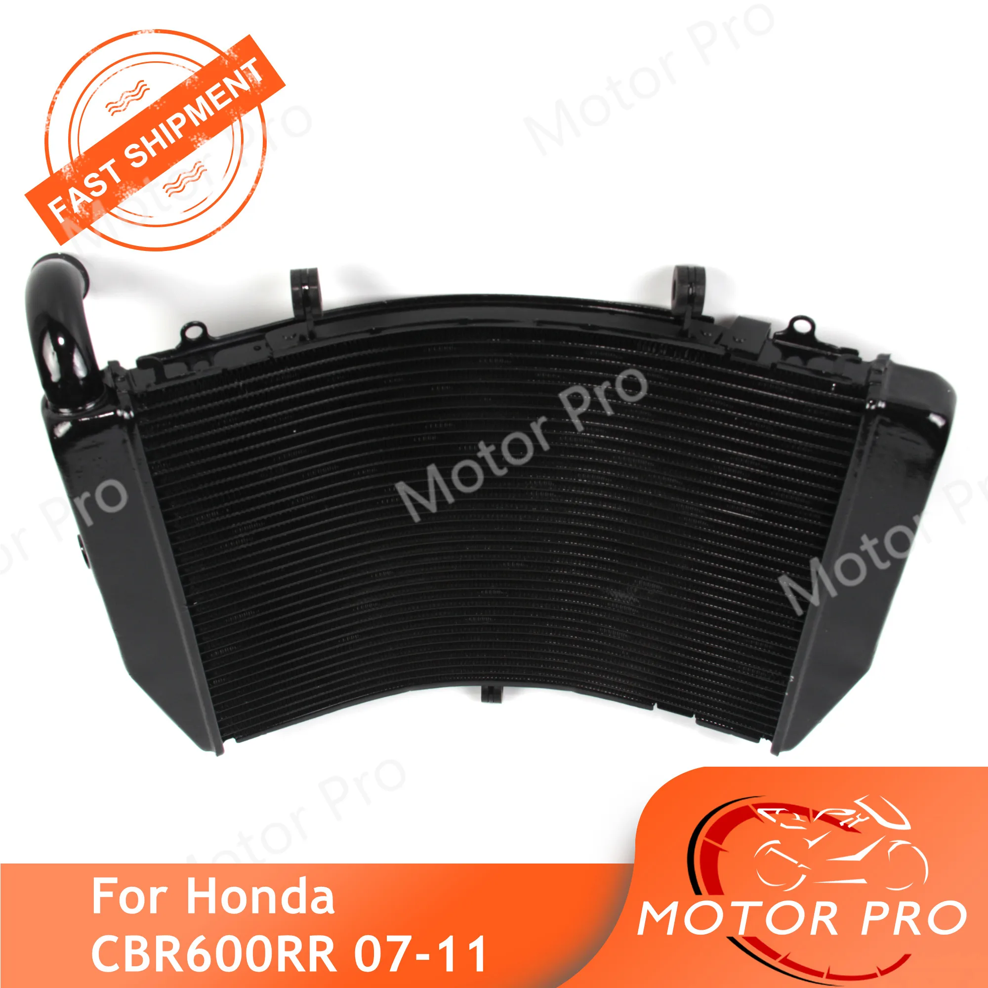 Motorcycle Radiator For Honda CBR600RR 2007 - 2011 Cooling Cooler Replacement Accessories CBR 600 RR CBR600 600RR 2008 2009 2010