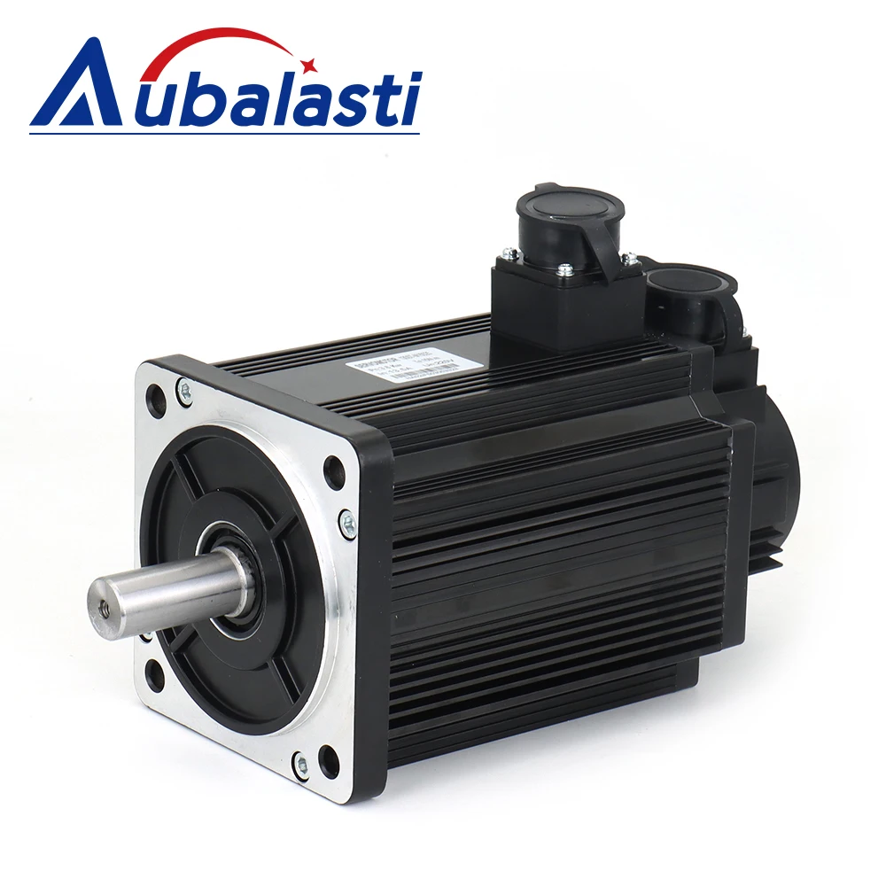 Aubalasti 3.8KW AC Servo Motor Kits 130ST-M15025 15N.m 220V 2500RPM Permanent Magnet Match Driver AASD-50A for CNC Engraving