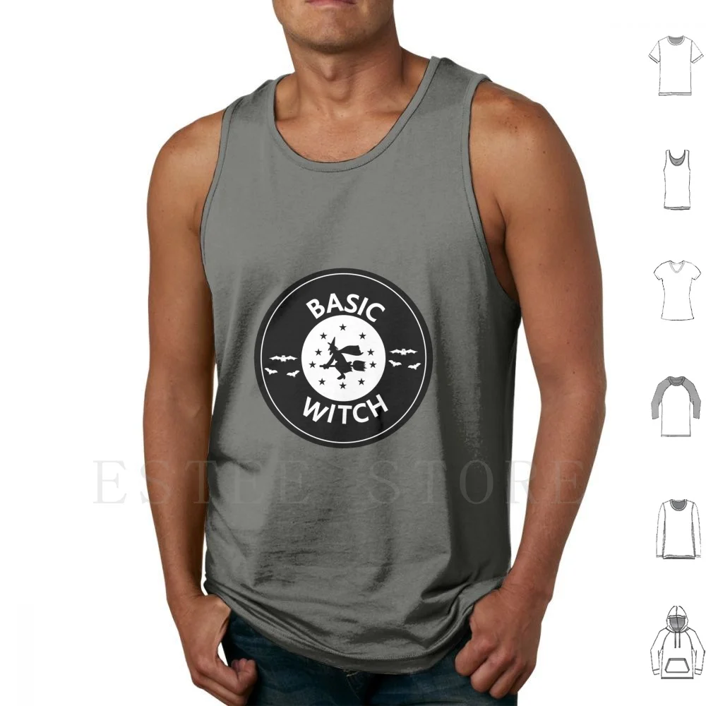 

Базовая майка для сестер Сандерсон, жилет из хлопка, сестры Сандерсон, Хэллоуин, забавный музей ведьмы Сандерсон, Базовый