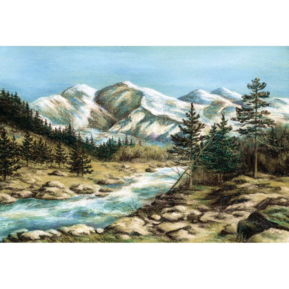 Yeele-مشهد ثلجي شتوي ، رسم المناظر الطبيعية ، خلفية التصوير الفوتوغرافي ، الديكور ، استوديو الصور