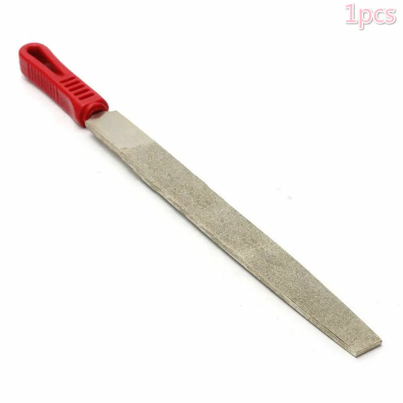 1pcs 150mm Polishing file flat file Finishing tool 300 fine grit grinding hand files metal wood working tools
