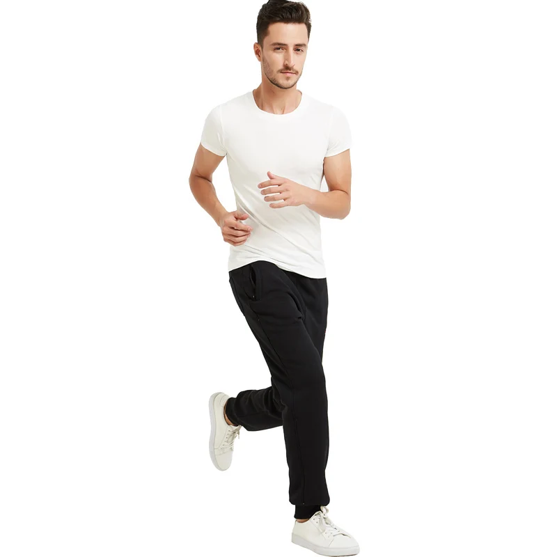 Men's Winter Warm Fleece Sweatpants, Thick Joggers, Heavyweight Streetwear, Outside Trousers