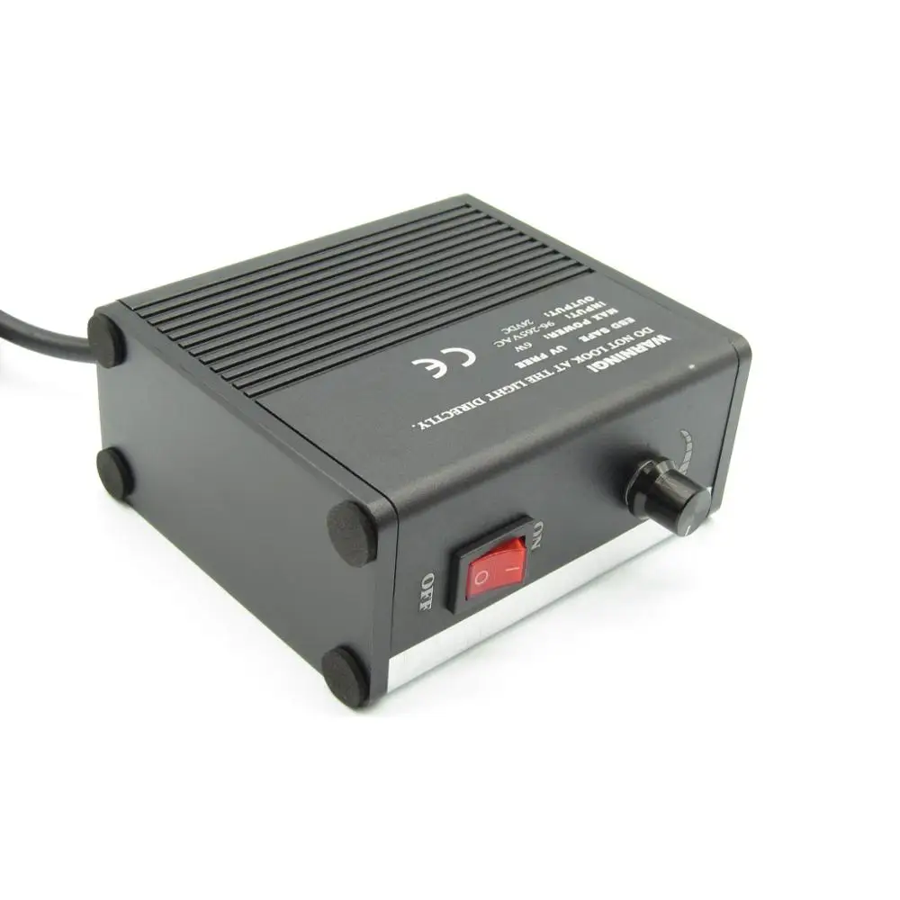 Microscope à luminosité réglable 6W, éclairage de Microscope sans UV approuvé RoHS, lumière dôme LED diffuse