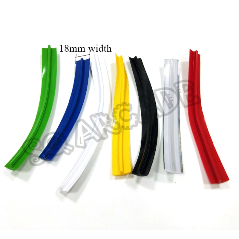 T Moulding 16mm /19mm Width 32.8feet 10m Length T-molding for Arcade Arcade Mame Game Cabinet Chrome/ Blue/ Yellow Etc.