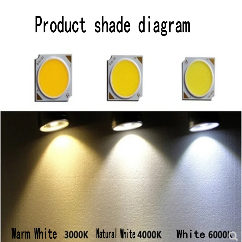 cob lamp beads 3W5W12W20W30W surface light source spotlight downlight track light highlight integrated led wick led lamp beads