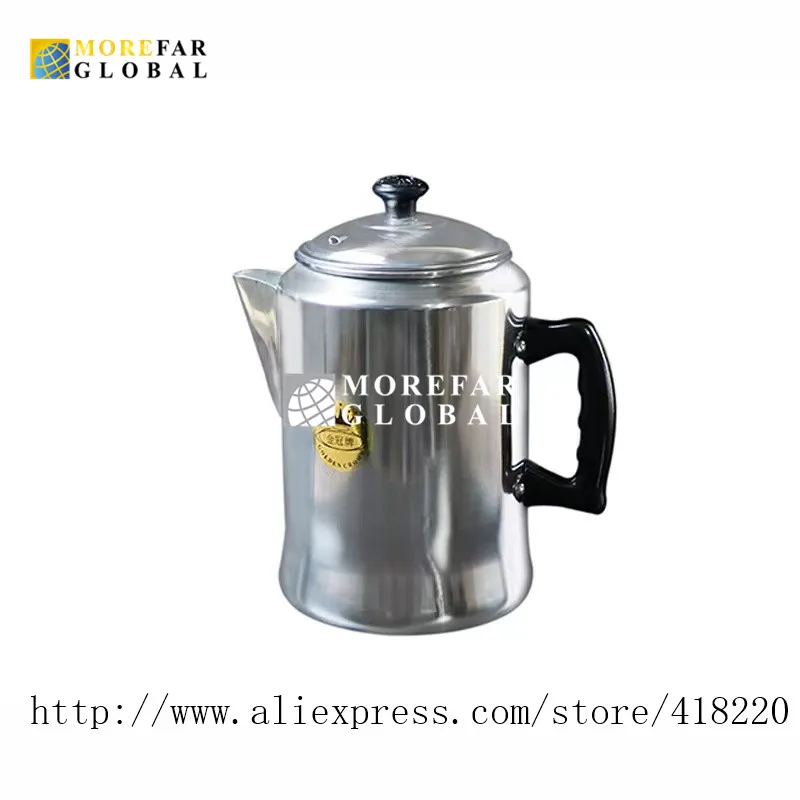 3L Milk Teapot Stainless Steel Milk Foam Cup Pull Flower Pot Thickened Coffee Pot With Lid  Milk Tea Shop Supplies