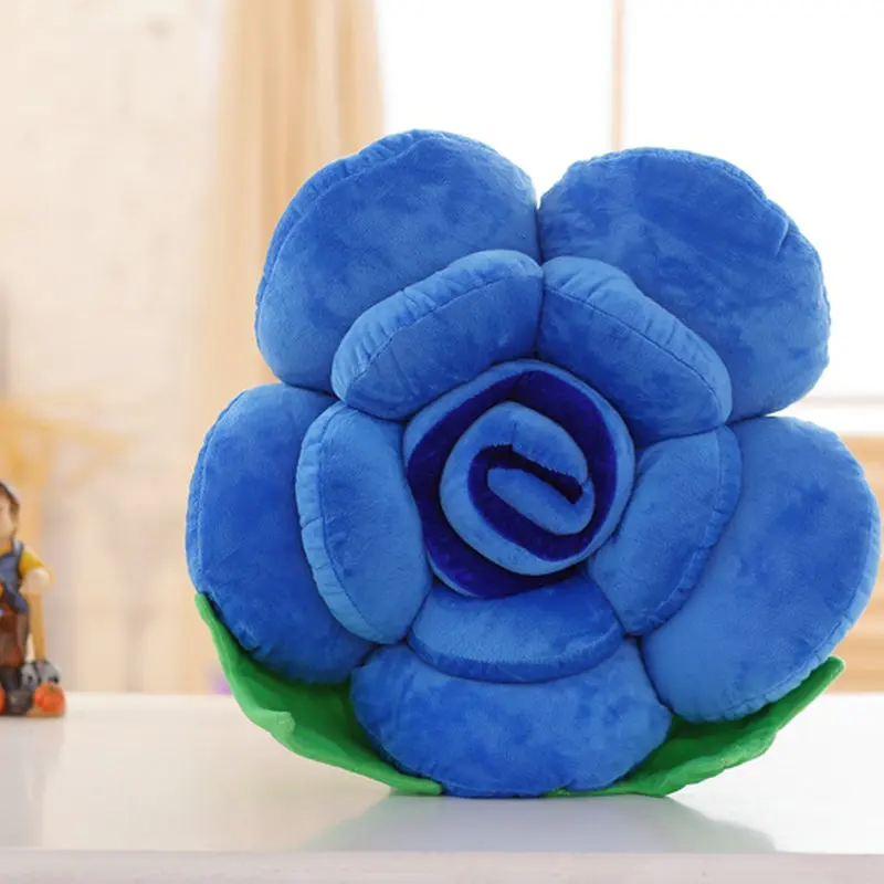 新しい 25-48 センチメートルぬいぐるみ飾る必須ユニバーサル花腰椎パッドヘッドレストホールド枕ホームスローソファローズ