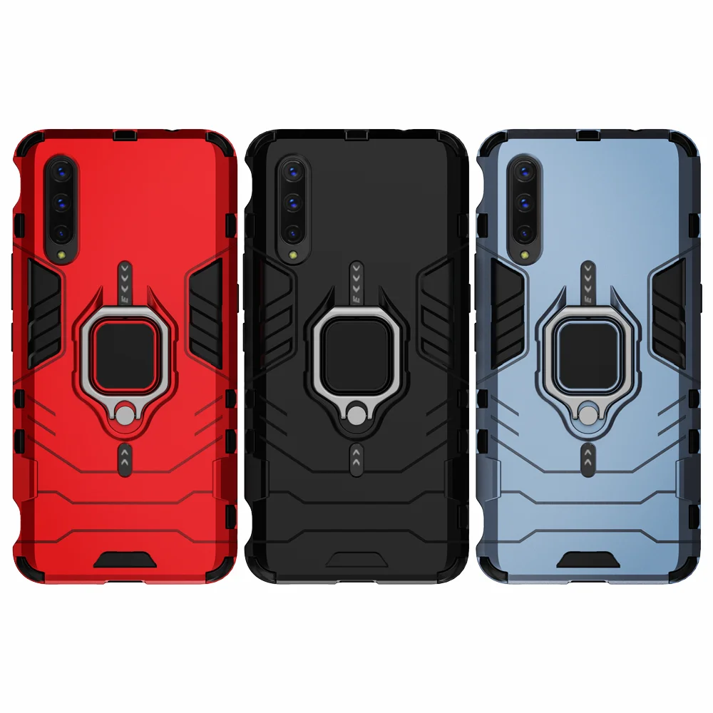 Magnetic Car Shockproof Ring Armor Phone Cover for VIVO IQOO Pro 5G, V1916A, V1916T, 6.41 