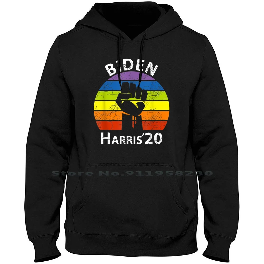 

Biden Harris 2020 Rainbow Black Lives Matter Hoodie Sweater Cotton Black Lives Matter Rainbow Matter Lives Black Rain Matt Live