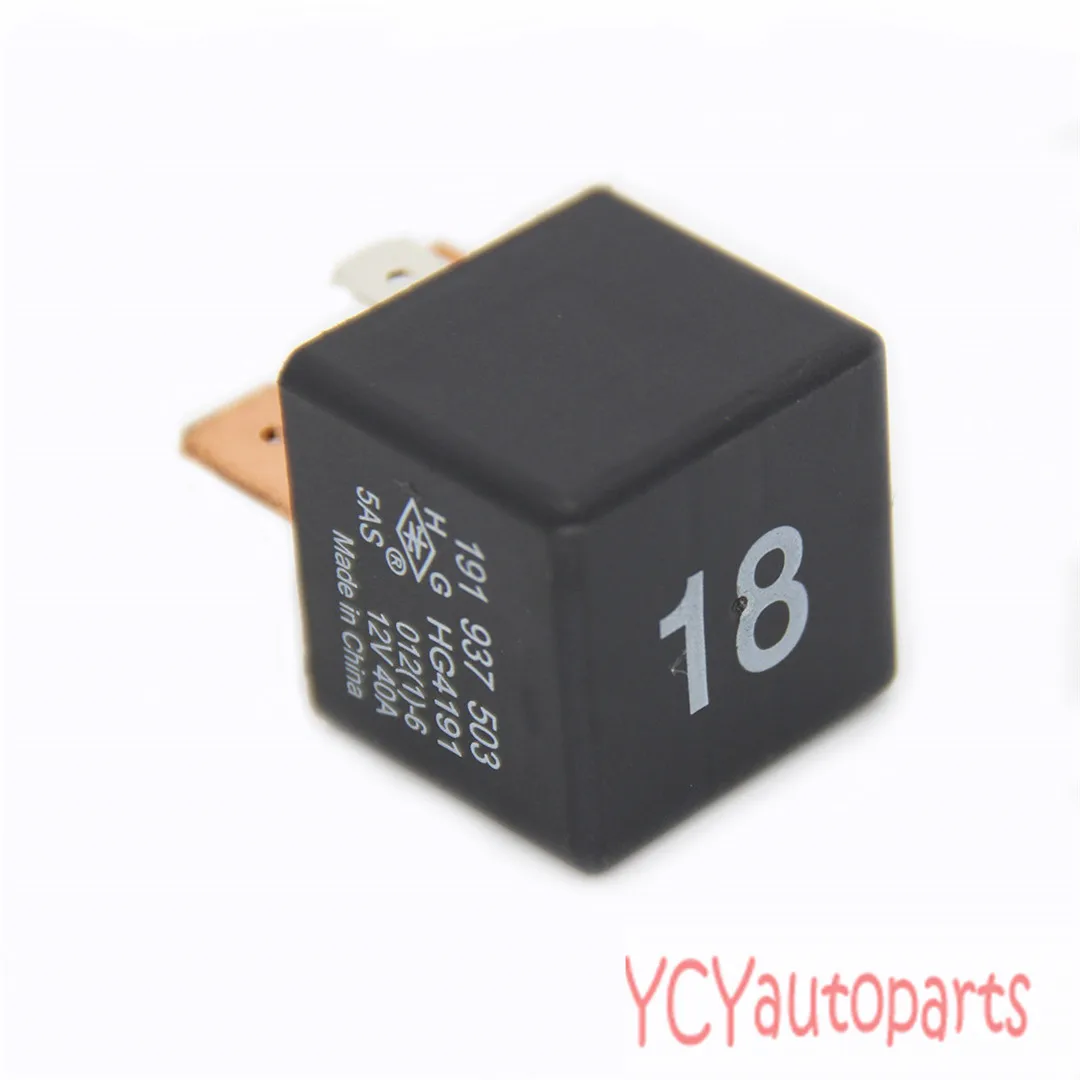 Car Relay # 18 Fit For VW Golf Passat Jetta Polo Transporter AUDI A3 80 90 Skoda Felicia 191937503