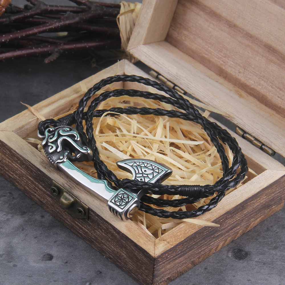 Thumbnail 2 - #6 Trending Leather Wrap Bracelets Right Now
