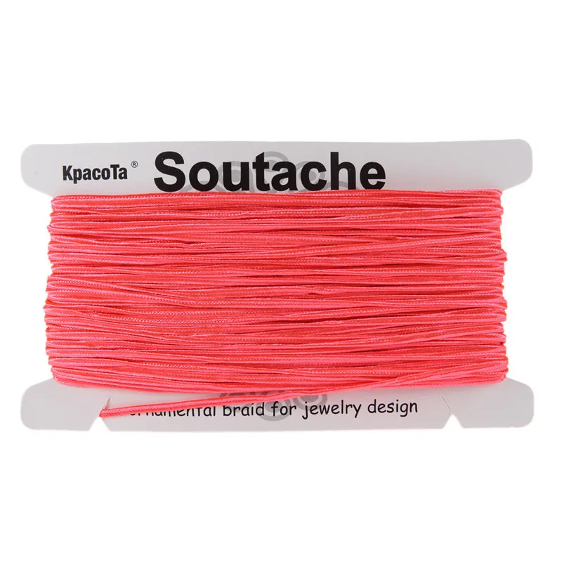 31meters Soutache 3mm sutasz Handmade DIY Jewelry Making Earrings necklace Materials Braid Cord Accessories multicolor Decor