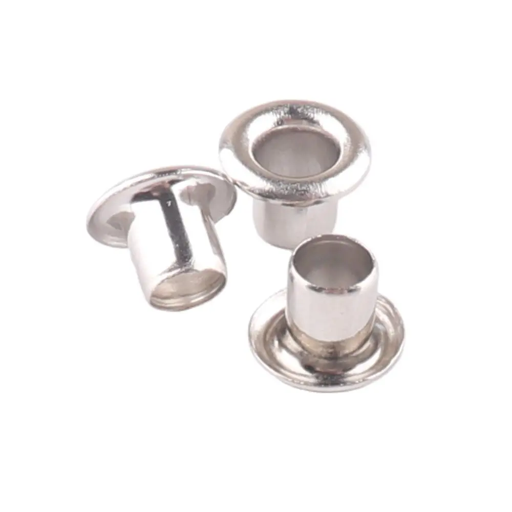 

100 комплектов, 7*3*5 мм, металлические люверсы для скрапбукинга, украшения для скрапбукинга, аксессуары для одежды, швейные поделки