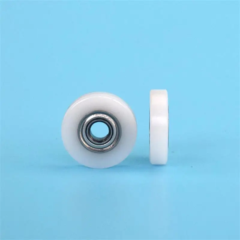 20pcs/100pcs POM plastic coated pulley bearing 3*12*3mm 683ZZ flat wheel engineering plastic pulley 3x12x3