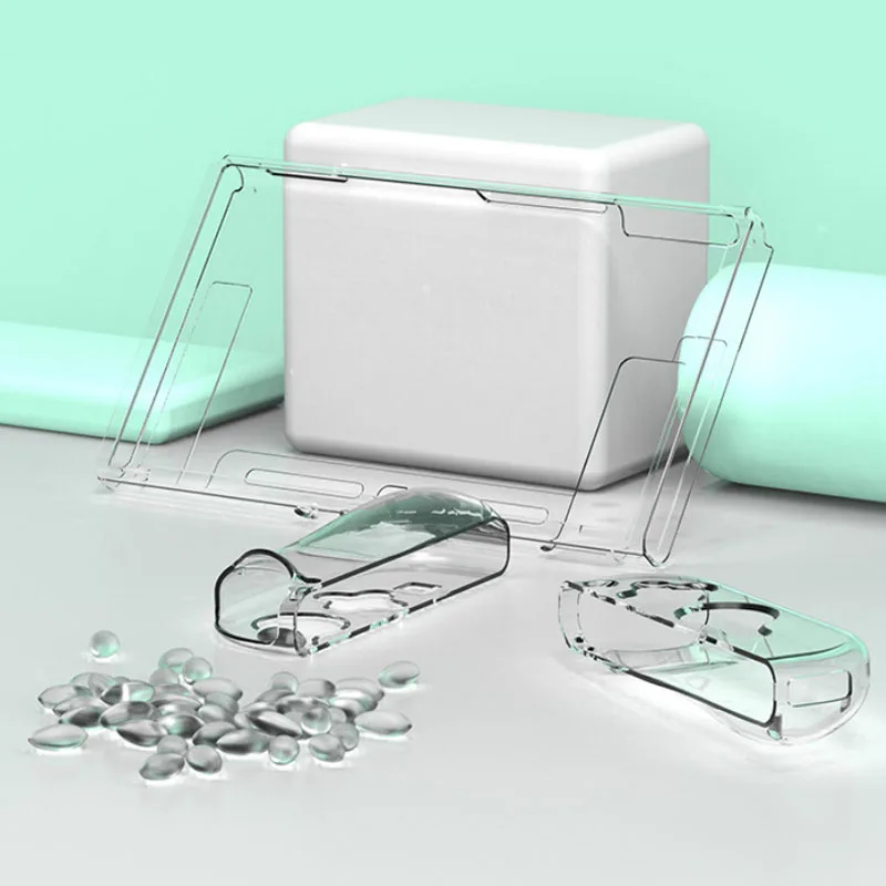 Прозрачный мягкий чехол из ТПУ, защитный чехол Joycon для консоли Nintendo Switch NS Joy-con, прозрачная защитная задняя крышка