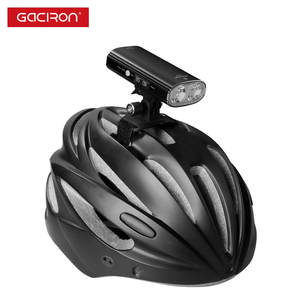 GACIRON V20D-1700 lumen Bike Light Bicycle Headlight Rear Light 2 in 1 With Mount Holder Waterproof Rechargeable Bike Flashlight