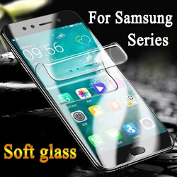 Protective Full Cover On The For Samsung Galaxy S7 S6 S5 S4 S3 mini Note 5 4 3 Hydrogel Film Screen Protector Not Glass