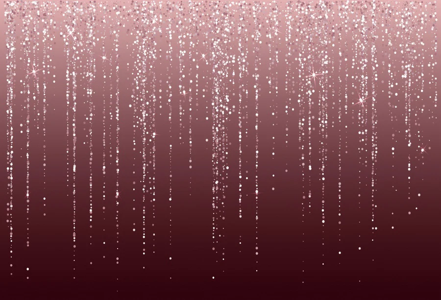 Laeacco سلاسل وردية من النقاط اللامعة لحفلات الزفاف وحفلات أعياد الميلاد ديكور صورة الطفل خلفية التصوير خلفية التصوير الفوتوغرافي