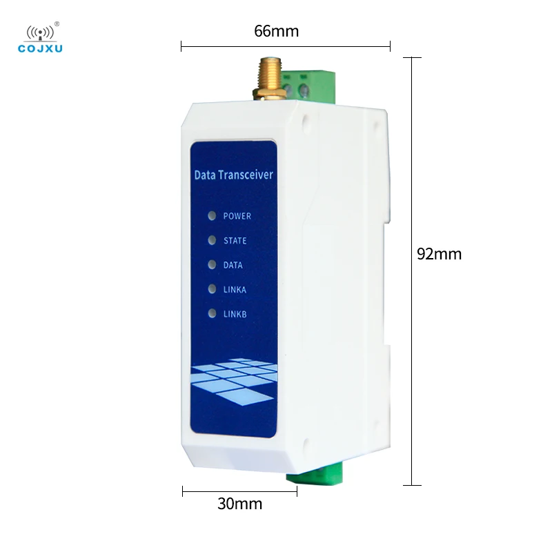 AC85-265V 2.4/5.8GHz 18.5dBm Dual-frequency WiFi Serial Server Device RS485 High Performance High Reliability Cojxu NA611-A