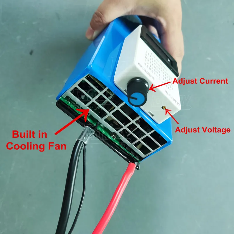 Imagem -04 - Baterias Acidificadas ao Chumbo Carregador Ajustável 1a a 50a 3v a 14.6v 45a 30a 3.65v 4.2v 12v 12.6v Lipo Lifepo4 Li-ion Campista do rv Gel Agm