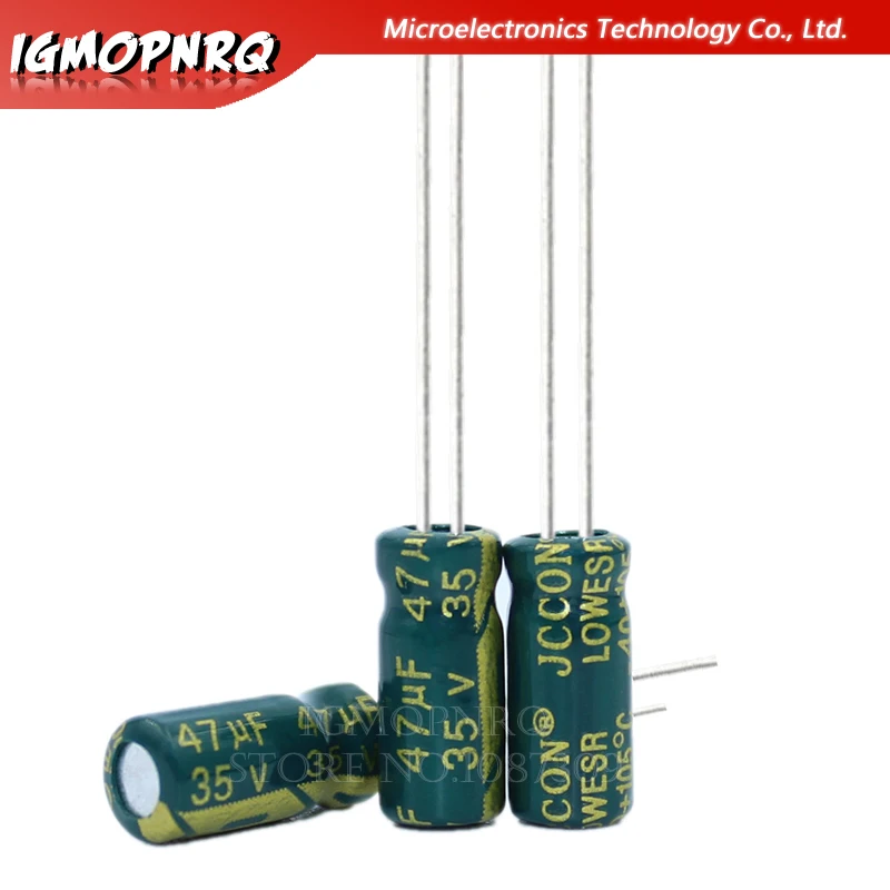 Condensador de aluminio de baja ESR de alta frecuencia, 10V, 16V, 25V, 35V, 50V, 400V, 100UF, 220UF, 330UF, 470UF, 680UF, 1000UF, 1500UF