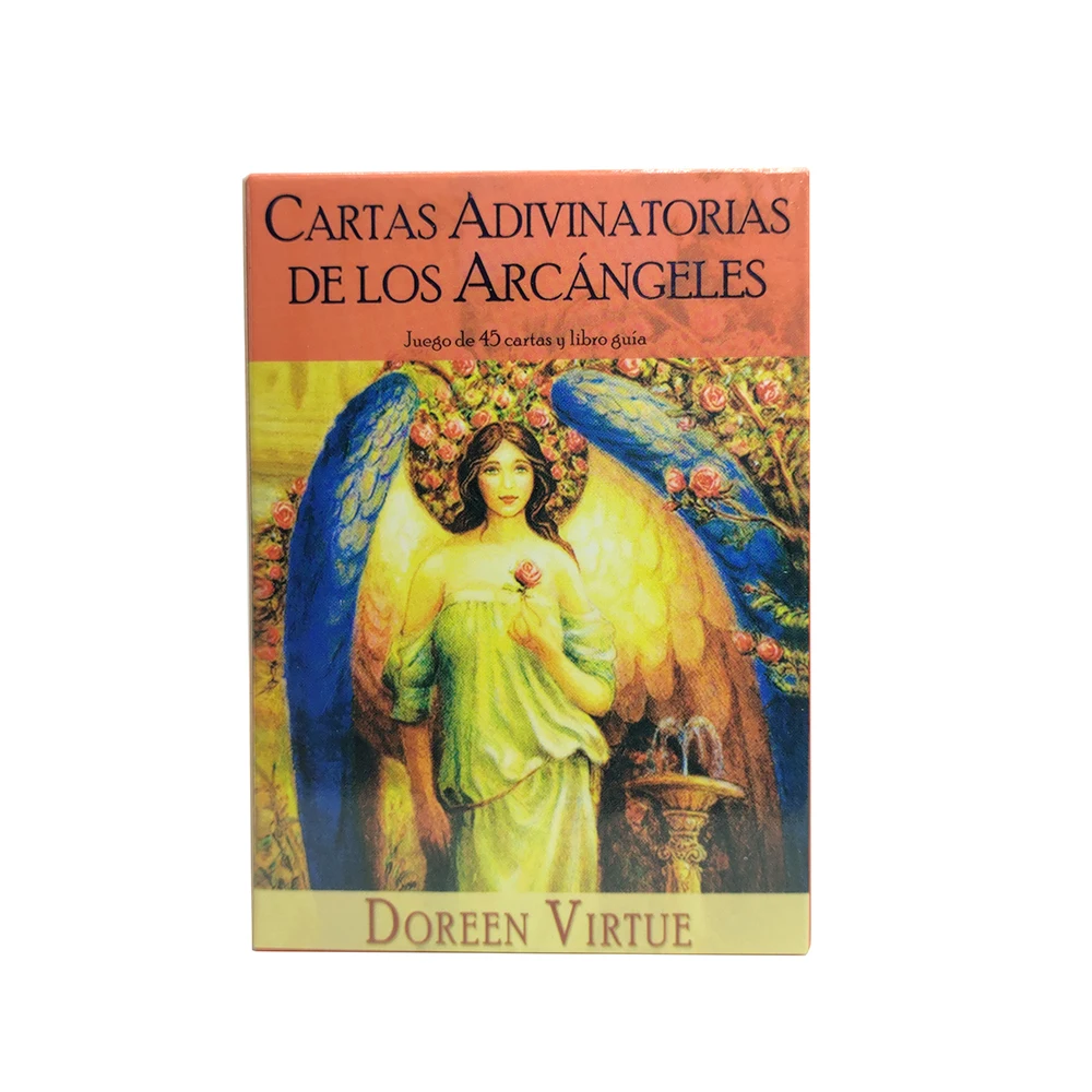 Spanish Version Best Selling Oracle Cards Tarot Cards New Deck Archangel Oracle Cards for Beginners Oracle Cards