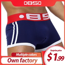 Brand men Underwear boxer Sexy cotton Cuecas Boxers Mens boxer shorts Gay Underwear Man male boy underpants slip B0040