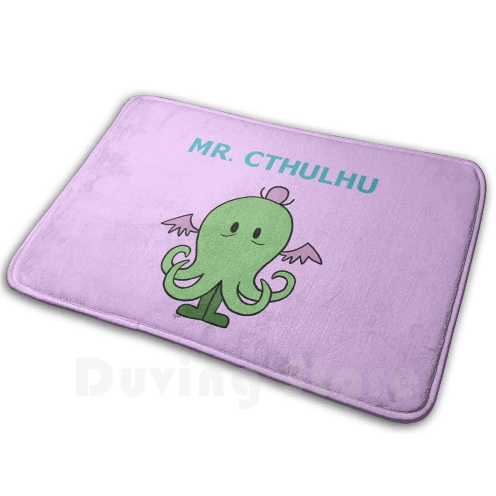 Mr. Cthulhu Mat Rug Carpet Anti-Slip Floor Mats Bedroom Igorartwork The Call Of Cthulhu Squid Octopus Cthulhu I Gor