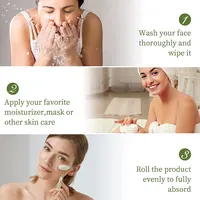 Set de Rodillo y Gua Sha de Jade Blanco Natural