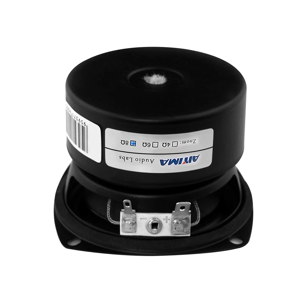 AIYIMA 2 шт. 3-дюймовый портативный аудио бас динамик 4 8 Ом 25 Вт домашний кинотеатр Hifi Стереодинамик сабвуфер, колонки s сабвуфер громкий динамик