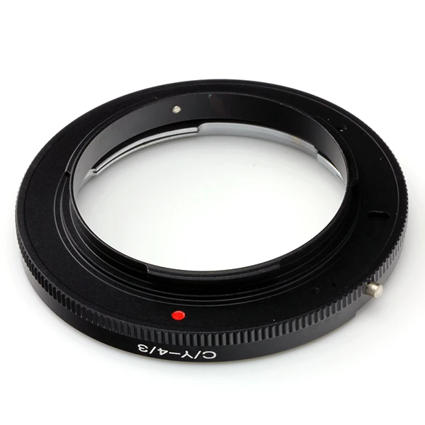 Pixco Lens Mount Adapter Ring Voor Contax Yashica Cy Lens Olympus Four Thirds OM4/3 Camera E-5 E-3 e-30 E-620 E-610 E-600
