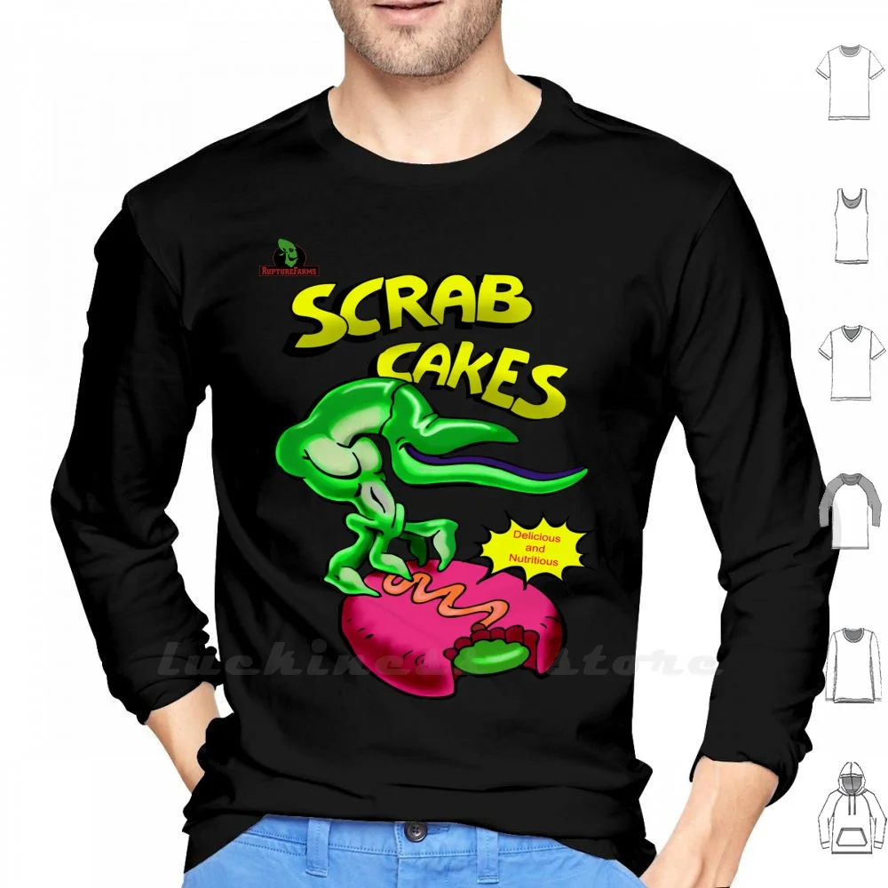 Oddworld-скраб торты с длинным рукавом хлопковые Oddworld Abes Exoddus Abes дышащие раскачивающиеся фермы Scrab торты