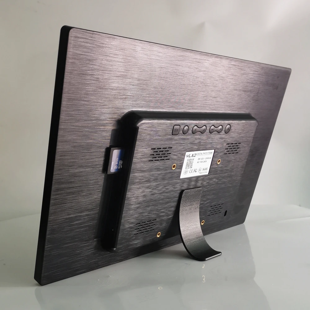 15-дюймовая IPS-подсветка HD 1920*1080 полнофункциональная цифровая фоторамка электронный альбом цифровая фотография Музыка Видео подарок ребенку